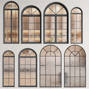 ALUFRONT <span class=keywords><strong>Porta</strong></span> <span class=keywords><strong>a</strong></span> Battente in Vetro con Telaio in Metallo di Alta Qualità, Moderna, Impermeabile, per Appartamenti, Hotel e Ville - Product Image 4