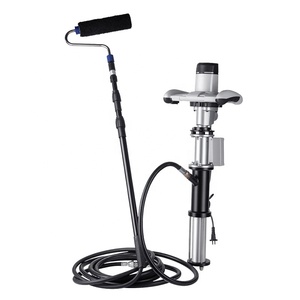 Potente pulverizador de textura sin aire de 2 mm para bricolaje, máquina pulverizadora de masilla, yeso, pintura y mortero con rodillo - Product Image 1