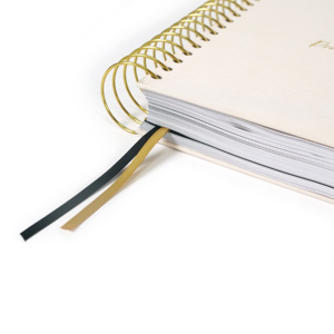 Cahier de notes à spirales imprimé sur mesure pour les soins personnels Prière Bien-être Pleine conscience Gratitude Inspiration Couverture en <span class=keywords><strong>tissu</strong></span> Journal pour cadeaux - Product Image 3