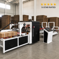 Machine de collage automatique de cartons ondulés à colle thermofusible électrique contrôlée par PLC pour la production de cartons de fruits – Vente en gros