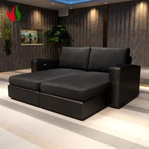 RH718 Furniture Comfortable Luxury Sectional Electric Sofa Seats Luxury Home VIP Movie Theater Cinema Recliner Sleep Chaise bed