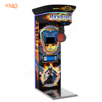 Machine de jeu de boxe à monnayeur SOURCE pour salle de sport, machine d'arcade de boxe, test de force, jeu de compétition pour salle de sport