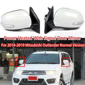 Espejo Retrovisor para Mitsubishi Outlander 2014-2019, Versión Normal, Eléctrico, con Calefacción y Luz Direccional, Color Negro y Blanco - Product Image 1