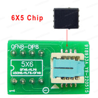 Adaptador de Programador de CI QFN8 a DIP8 para RT809H, Zócalo QFN 6*5mm DFN8 WSON8 MLF8 MLP8