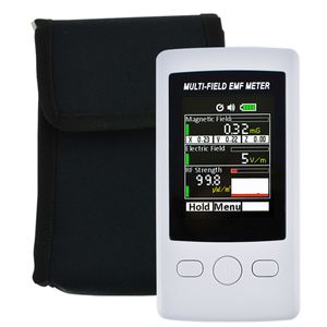 เครื่องวัดความแรงของสนามแม่เหล็กไฟฟ้าแบบดิจิตอล EMF RF ช่วงความถี่ 50MHz ถึง 3.5GHz พร้อมไฟแสดงสถานะเตือน - Product Image 1