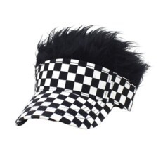 Maschera di abbigliamento dal Design Plaid con cappuccio Riley Mosun (30250602) - Product Image 1