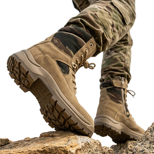 Bottes tactiques légères en daim marron coyote SFA5, imperméables, chaussures tactiques d'extérieur toutes saisons - Product Image 3