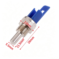 Sensor de Temperatura para Caldera de Gas, de Acero Inoxidable 10K 3435 3950 NTC, Cerámico, con Precisión de 1%~5% y Montaje con Enchufe para Caldera de Pared