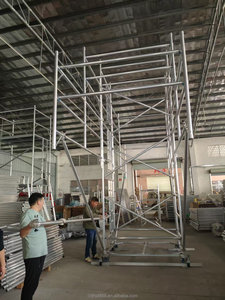 JHJD Tour d'échafaudage mobile en aluminium multifonctionnel chinois Échafaudage ferroviaire de voie ferrée - Product Image 5