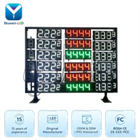 Letrero LED para Precios de Gasolina de 10 Pulgadas, IP65, Control Remoto, 2 Años de Garantía, Directo de Fábrica
