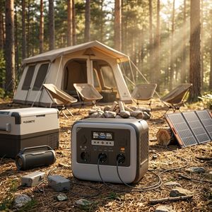 Station d'alimentation portable 1200W à onde sinusoïdale pure, générateur solaire MPPT, charge rapide pour la maison, le camping et l'extérieur - Product Image 3