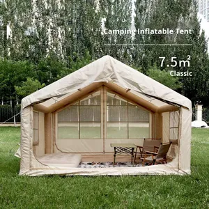 Tenda da Campeggio Gonfiabile per 3-4 Persone, Automatica, Portatile, Impermeabile, in Tessuto Oxford Rinforzato - Product Image 4
