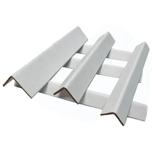 Custom L/V Shape Kraft Paper Corner Bead Corrugated Furniture Cardboard Edge Pallet Protectors Packing Carton Corner Protector