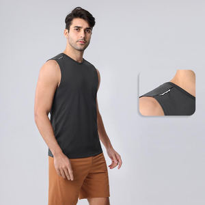 Custom Name Logo <b>Running</b> Quick Dry Fitness Seamless Tank <b>Top</b> Outdoor Sports Marathon <b>Running</b> Singlets Printed - Product Image 6