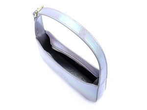 กระเป๋าสะพายไหล่หนัง PU แบบมีสไตล์กระเป๋าสะพายไหล่สำหรับผู้หญิงกระเป๋าสะพายไหล่ทำจากหนังสีรุ้งที่ไม่เหมือนใครสำหรับผู้หญิง - Product Image 4