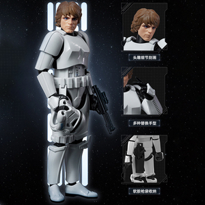 Bloques de Construcción Originales de Star Wars: La Esperanza, <span class=keywords><strong>Luke</strong></span> Skywalker, Stormtrooper, Versión China, Caja Sorpresa - Product Image 3