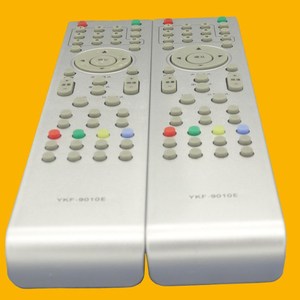 คริสตัลบีดส์ YKF-9010E รีโมทคอนโทรลสำหรับทีวีแพนด้า แอลซีดี 21.3x4.6x2.1 ซม. รหัสคงที่ 10 ม. ระยะ ซิลเวอร์ แบล็ค - Product Image 3