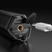 Lampes de poche LED magnétiques, lampe torche tactique puissante, lanterne rechargeable par USB, lampe de poche de camping avec crochet