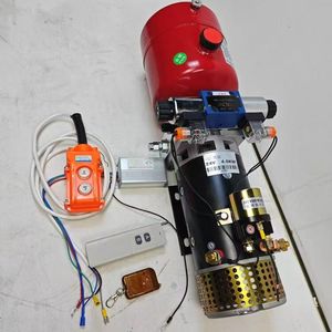 Proveedor con Certificación ISO, Bomba Hidráulica de Acero al Carbono de 220V, Motor de Cilindros Hidráulicos de Doble Acción, Unidad de Potencia Hidráulica de 1500W - Product Image 5