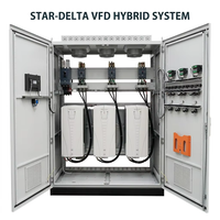 Boîtier de distribution industriel DaFengXing à économie d'énergie étoile-triangle, panneau de commande électrique pour ventilateurs, IP30, 11-200 kW
