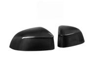 Coque de rétroviseur de style OEM en fibre de carbone sèche préimprégnée de qualité supérieure pour BMW X3 G01 X4 G02 X5 G05 X6 G06 X7 G07