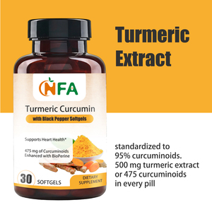 Gélules de Curcuma et Curcumine OEM ODM avec Extrait de Curcuma et Extrait de Poivre Noir pour Soutenir le Bien-être Général et la Santé Immunitaire - Product Image 3