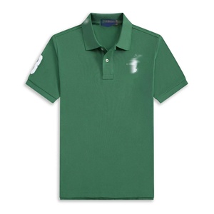 Herren Sommer Hochwertiges 100% Baumwoll-Poloshirt S - 2XL Maßgeschneidert Großhandel Markenlogo Stickerei Design Kurzarm <span class=keywords><strong>Polo</strong></span> Golf T-Shirt - Product Image 5