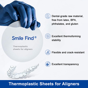 Sorriso trova Orthodont multiuso per l'igiene orale duro vuoto morbido formando allineamenti chiari fogli di allineatori - Product Image 5
