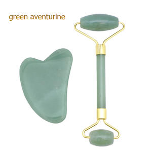 Grosir alat penggulung giok hijau Xiuyan alat wajah Guasha Rodillo De <span class=keywords><strong>Jade</strong></span> batu mata <span class=keywords><strong>Gua</strong></span> <span class=keywords><strong>Sha</strong></span> Set untuk wajah - Product Image 3