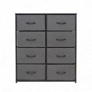 Commode autoportante moderne en tissu pour salon, durable, avec panneaux en MDF et acier inoxydable, en pin, disponible en plusieurs couleurs - Fournisseur en gros - Product Image 6
