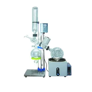 Biosteller RE-301 Fabricação de equipamento de laboratório à prova de explosão de baixo preço, destilação a vácuo, evaporador rotativo 100L