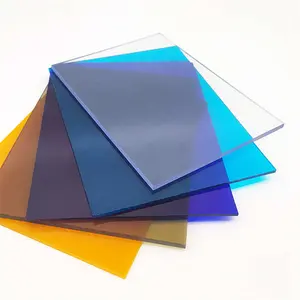 Desu clair 5mm 8mm 10mm feuille solide en polycarbonate transparent pour toiture maison véranda en verre véranda