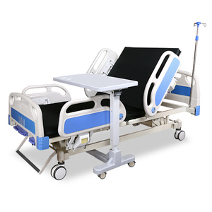 HOCHEY MEDICAL <span class=keywords><strong>Lit</strong></span> médical manuel avec barrières de sécurité en ABS doté de trois fonctions, à <span class=keywords><strong>un</strong></span> <span class=keywords><strong>prix</strong></span> abordable. - Product Image 4