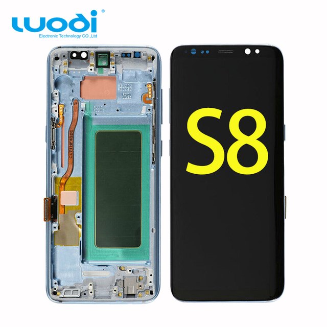 Original OLED Mobile Phone Display Touch Screen for Samsung S8 S9 S10 S10E S20 S21 Plus Ultra Lcd Screen Assembly With Dots