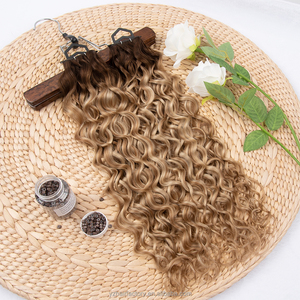 Extensions de cheveux humains russes Genius Weft, couleur blonde invisible, cuticules intactes et alignées, balayage Genius Weft - Product Image 3
