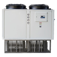 Refroidisseur industriel robuste Quanguan 35HP, refroidisseur d'eau au glycol refroidi par eau pour le refroidissement des machines-outils CNC