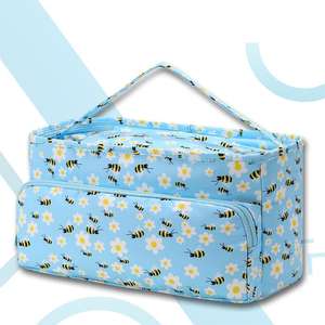 Populaire petite taille <span class=keywords><strong>vide</strong></span> tricot carré sac de rangement outil de tricot couture modèle sac à main bricolage outil sac de rangement - Product Image 6