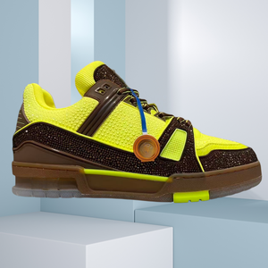 Zapatillas deportivas de lona vaquera personalizadas con cordones, estilo clásico, antideslizantes, con amortiguación y aumento de altura, cómodas y a la moda para primavera. - Product Image 2