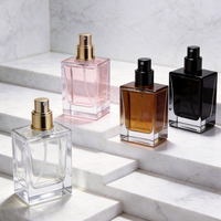 Bouteilles en verre ambré personnalisées pour emballage de brumes d'huiles essentielles et cosmétiques, avec impression sérigraphique, 10ml, 20ml, 30ml, 50ml, 100ml, pour parfum