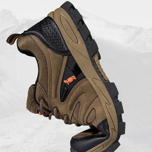 Nuove Scarpe Sportive da <span class=keywords><strong>Uomo</strong></span> Traspiranti Antiscivolo Impermeabili in Pelle Stile Stivali Casual Scarpe da Corsa per Escursionismo all'Aperto - Product Image 3