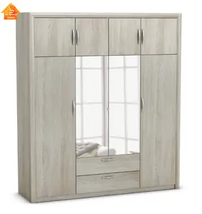 Vendita calda Design meraviglioso stile moderno pittura lucida armadio camera da letto in legno personalizzato armadio armadio armadio
