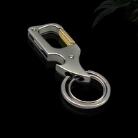 Creative Two-dimensional Aluminum Alloy Electronic Key Finder New Multi-function Keychain Men's Bottle Opener Open Express