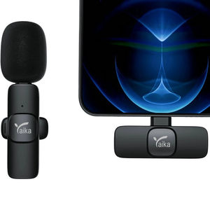 Nouveau microphone cravate sans fil, système de micro cravate pour l'enregistrement vidéo sur YouTube, puce sur le microphone - Product Image 2