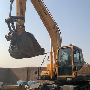 Excavadora Usada Original Hyundai 210w-9 de 21 Toneladas, Excavadora de Ruedas Usada Hyundai 210w-9 para Construcción - Product Image 5