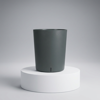 Pot de fleurs suspendu moderne et minimaliste, décoratif pour jardin, de luxe, léger, de haute qualité, avec trou de drainage, en matériau PP durable