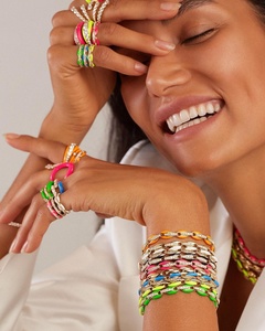 <span class=keywords><strong>Bague</strong></span> en or plaqué pour femmes, bijoux fantaisie, motif grain <span class=keywords><strong>de</strong></span> café, zircon cubique 5A coloré et brillant - Product Image 4