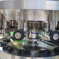 Machine de remplissage et de bouchage entièrement automatique pour boissons gazeuses en canettes et bouteilles en verre