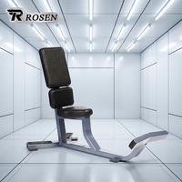 Banc d'entraînement à 75 degrés ROSEN Fitness pour la musculation des épaules en salle de sport commerciale