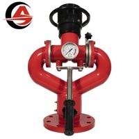 2025 NOUVEAU prix d'usine en alliage de zinc mousse/eau réglable moniteur de feu canon à eau