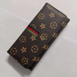 Portefeuille long en cuir PU pour homme, pochette décontractée à fermeture éclair pour homme et femme, vente en gros, offre spéciale - Product Image 3